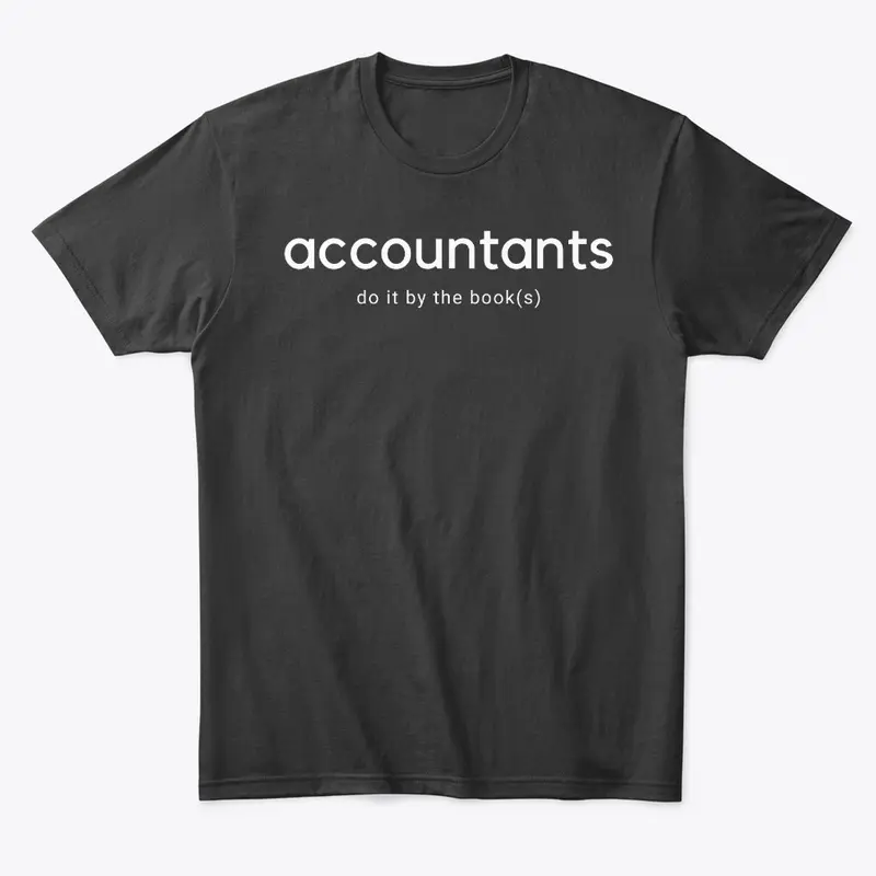 Accountants do it by the book(s)